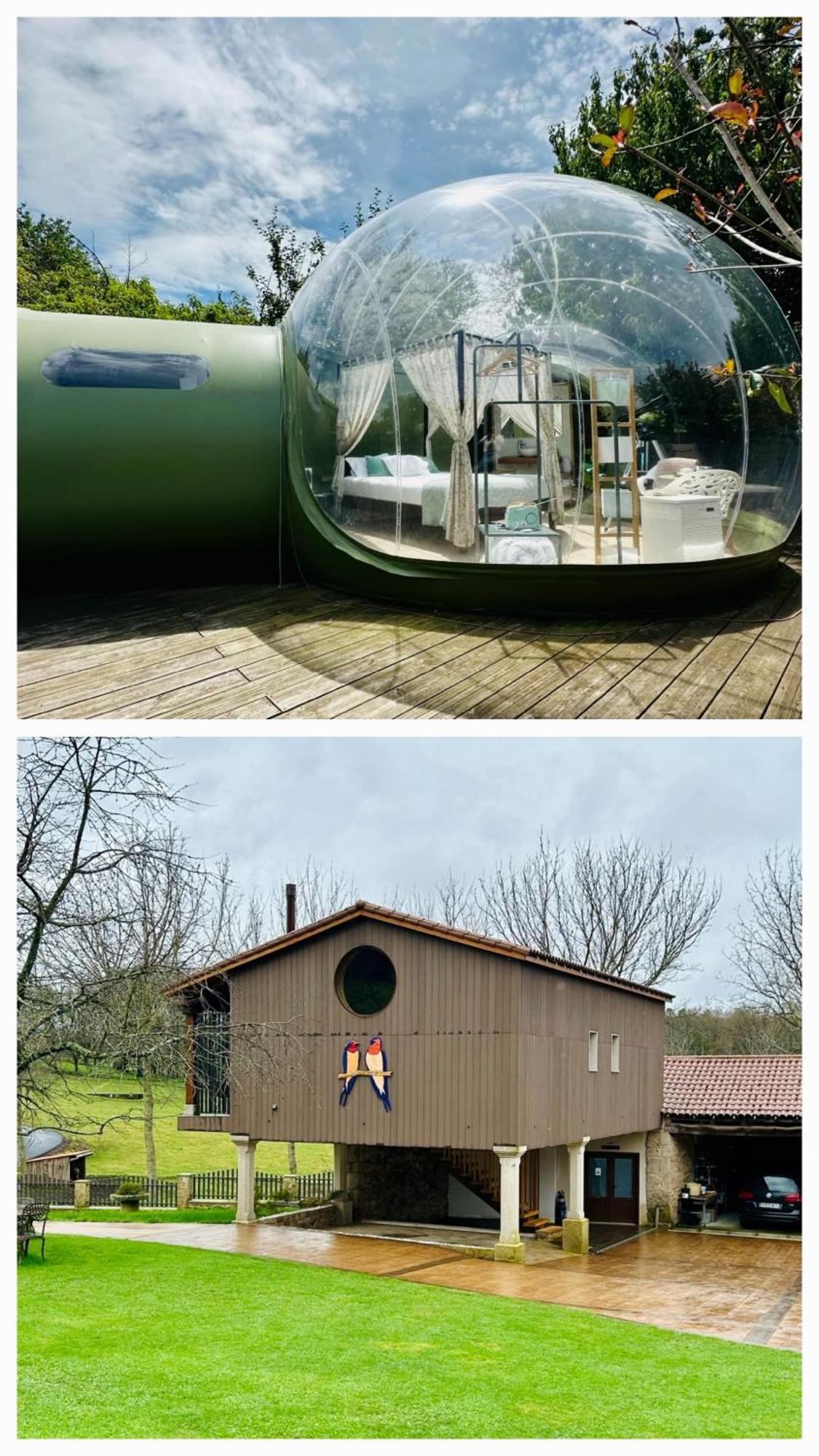 Remanso De Trasfontao Casa Das Arbores & Bubble 西利达 外观 照片